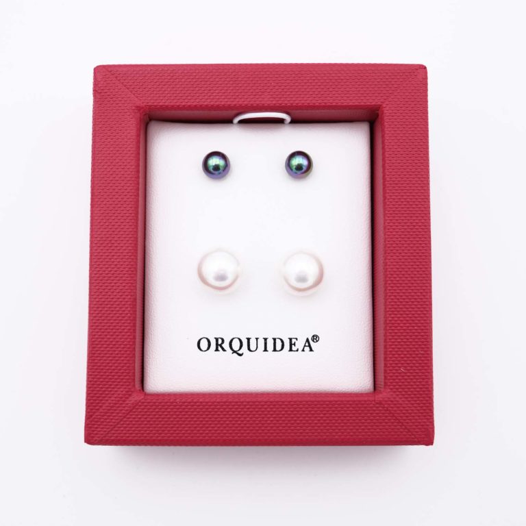 boucles oreilles perles de majorque orquidea 32002 06