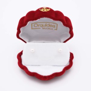boucles oreilles perles de majorque orquidea 39005 06