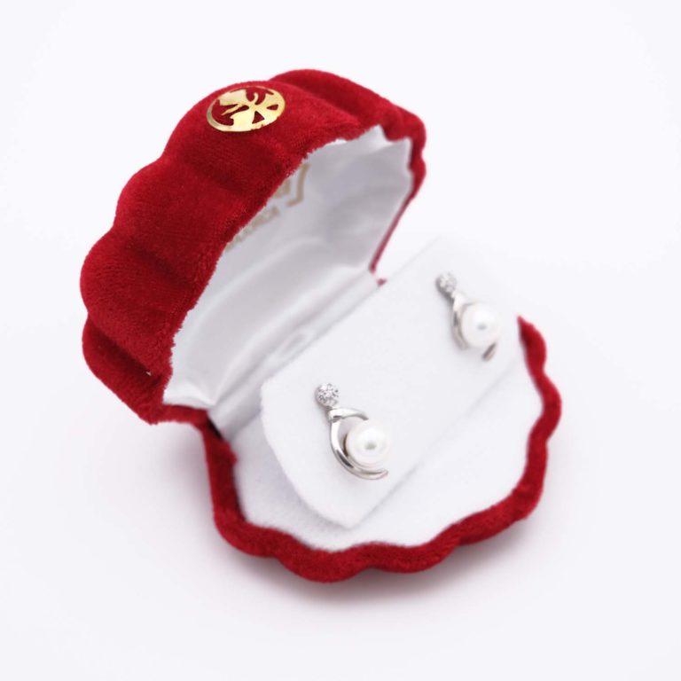 boucles oreilles perles de majorque orquidea 61211 07