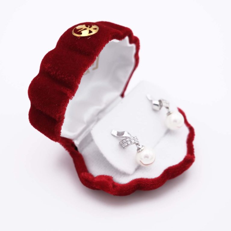 boucles oreilles perles de majorque orquidea 61221 07
