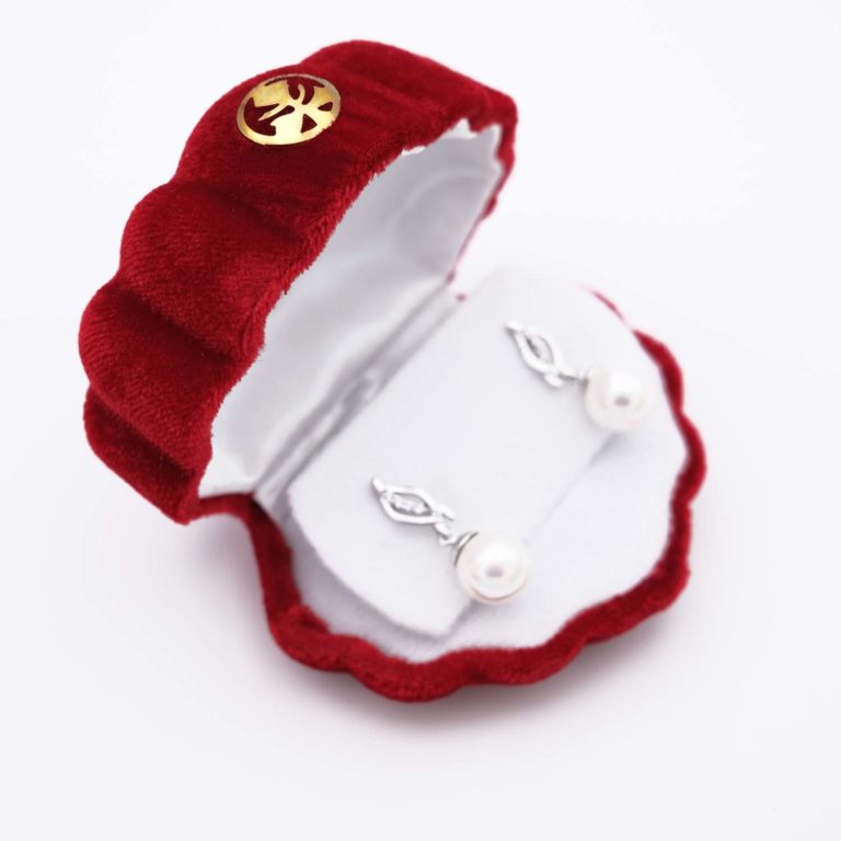 boucles oreilles perles de majorque orquidea 61252 07