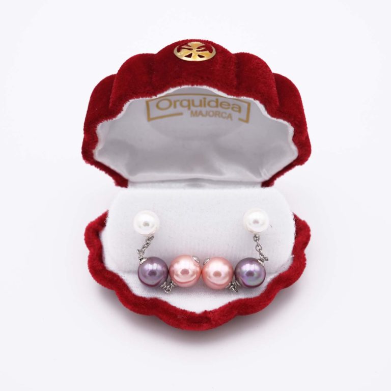 boucles oreilles perles de majorque orquidea 72535 06