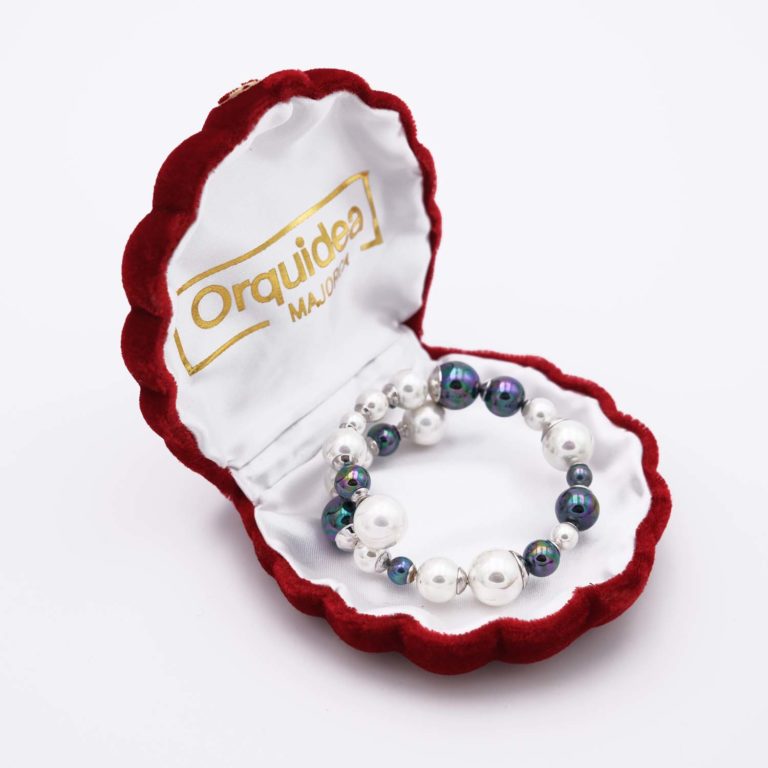 bracelet perles de majorque orquidea 46271 05