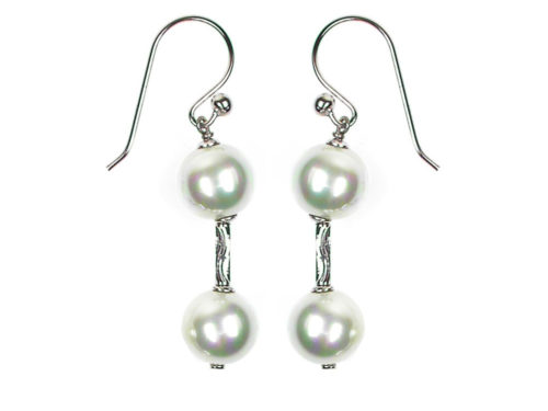 boucles oreilles perles de majorque