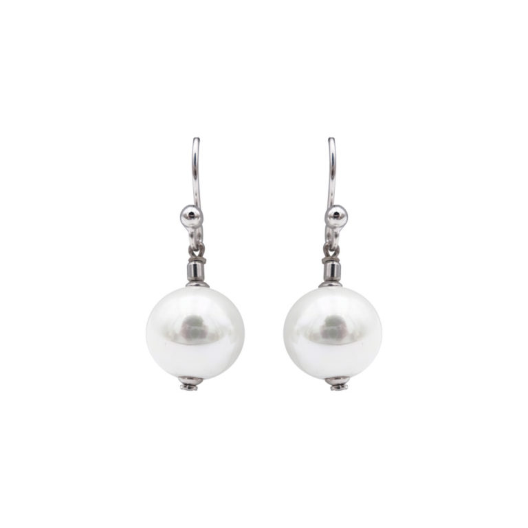 boucles oreilles perles de majorque orquidea