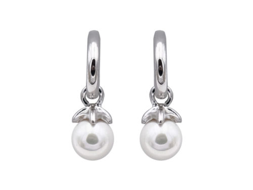 boucles oreilles perles de majorque orquidea
