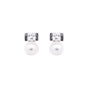 boucles oreilles perles de majorque orquidea