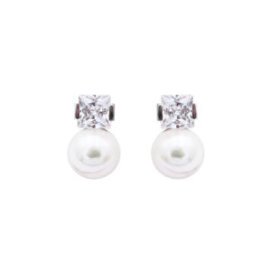 boucles oreilles perles de majorque orquidea