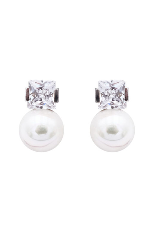 boucles oreilles perles de majorque orquidea