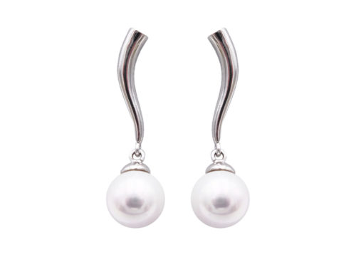 boucles oreilles perles de majorque orquidea