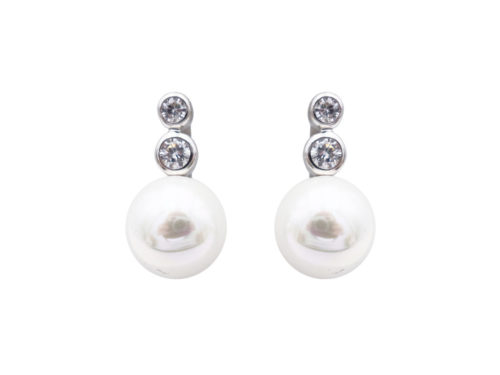 boucles oreilles perles de majorque orquidea a