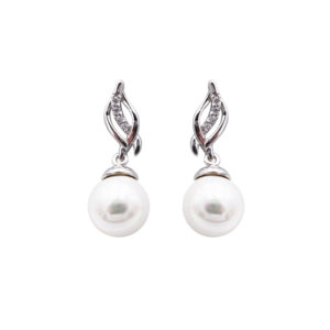 boucles oreilles perles de majorque orquidea