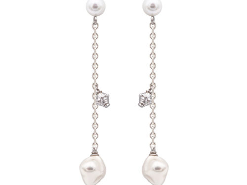 boucles oreilles perles de majorque orquidea
