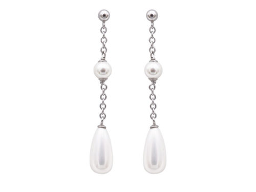 boucles oreilles perles de majorque orquidea