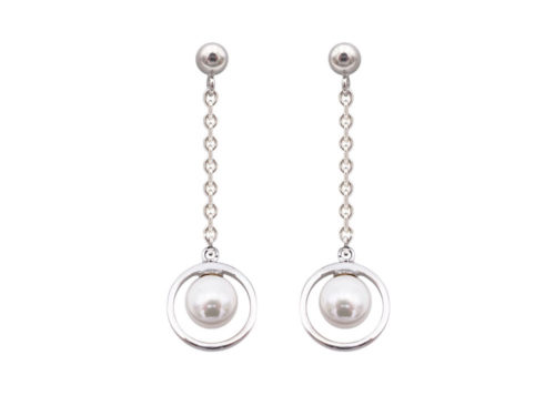 boucles oreilles perles de majorque orquidea a