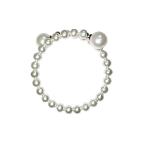 bracelet perles de majorque orquidea