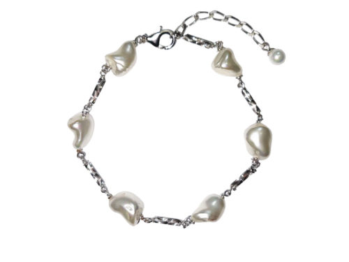 bracelet perles de majorque orquidea
