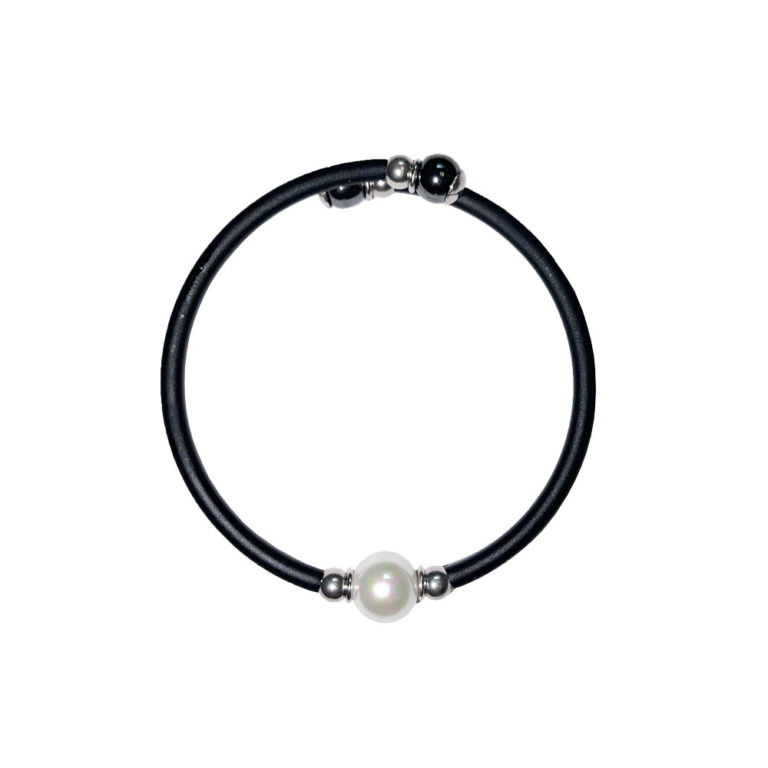 bracelet perles de majorque orquidea