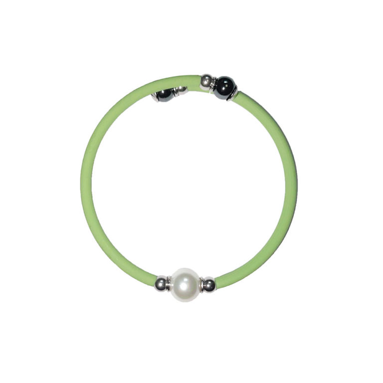 bracelet perles de majorque orquidea