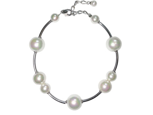 bracelet perles de majorque orquidea