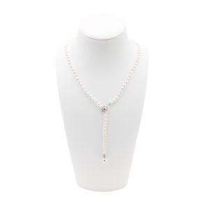 collier perles de majorque orquidea