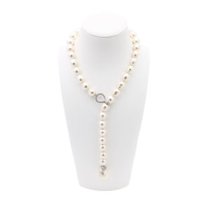 collier perles de majorque orquidea