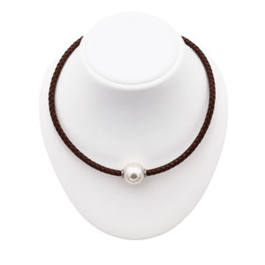 collier perles de majorque orquidea