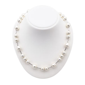 collier perles de majorque orquidea