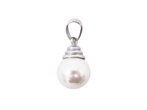 pendentif perles de majorque orquidea