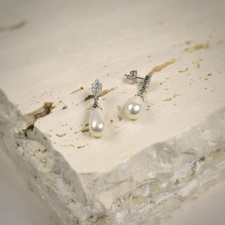 boucles oreilles perles de majorque