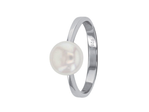 bague perle eau douce argent rhodie lvl